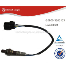 Sensor de oxígeno original de Yuchai para motor de gasolina, G5900-3800103, LZA03 HD1